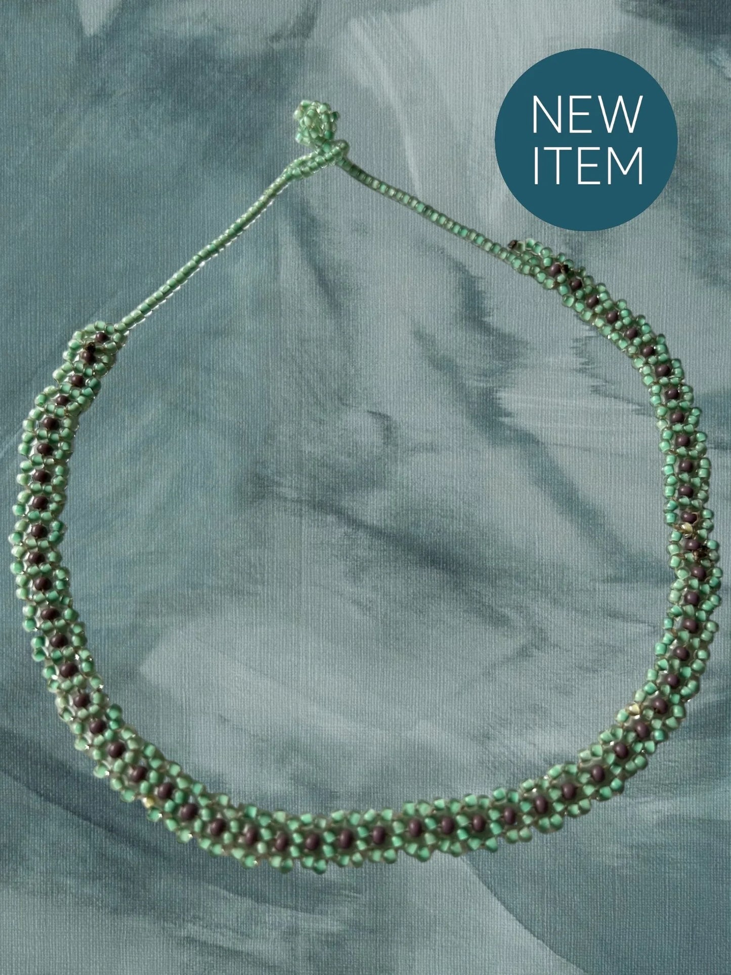 Maasai flower necklaces