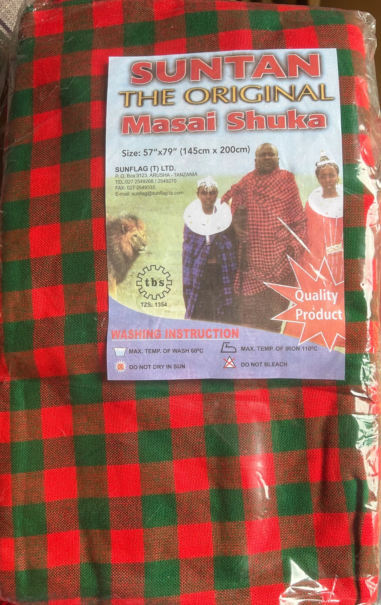 Maasai Male Shukas