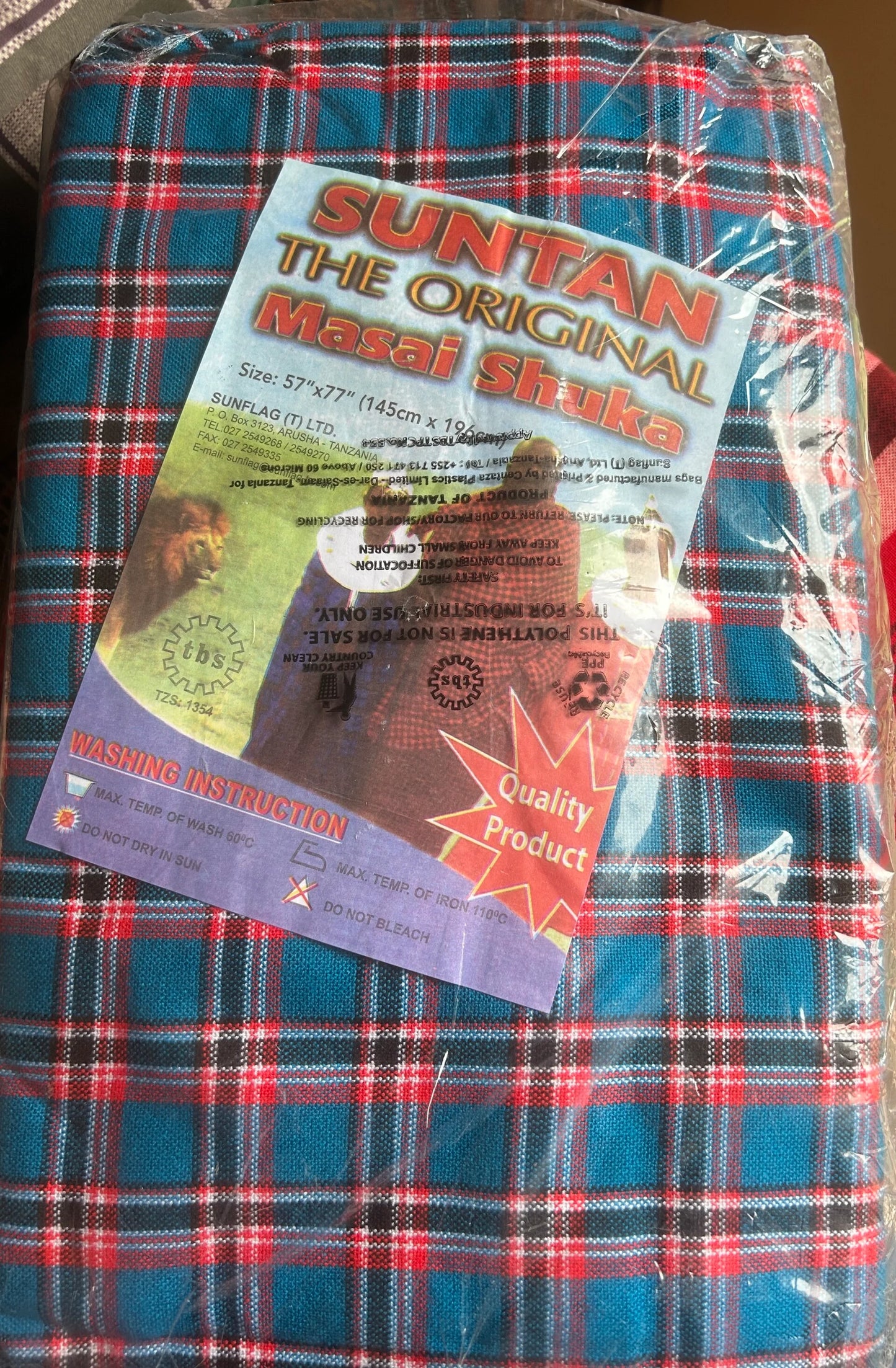 Maasai Male Shukas