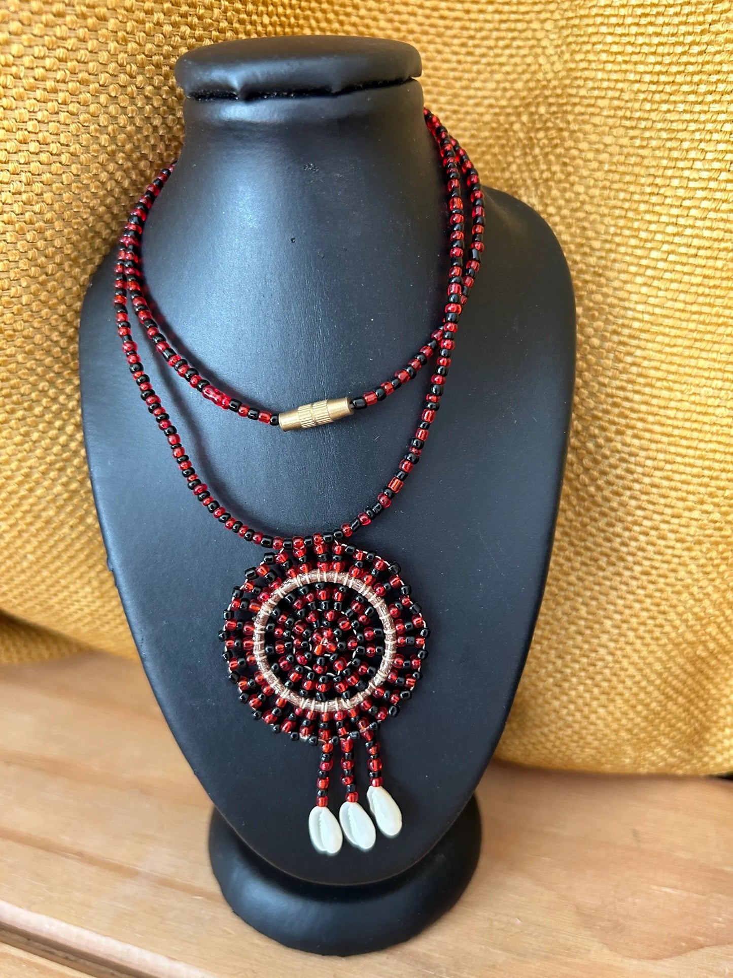 Braided multi color Masaai Necklaces