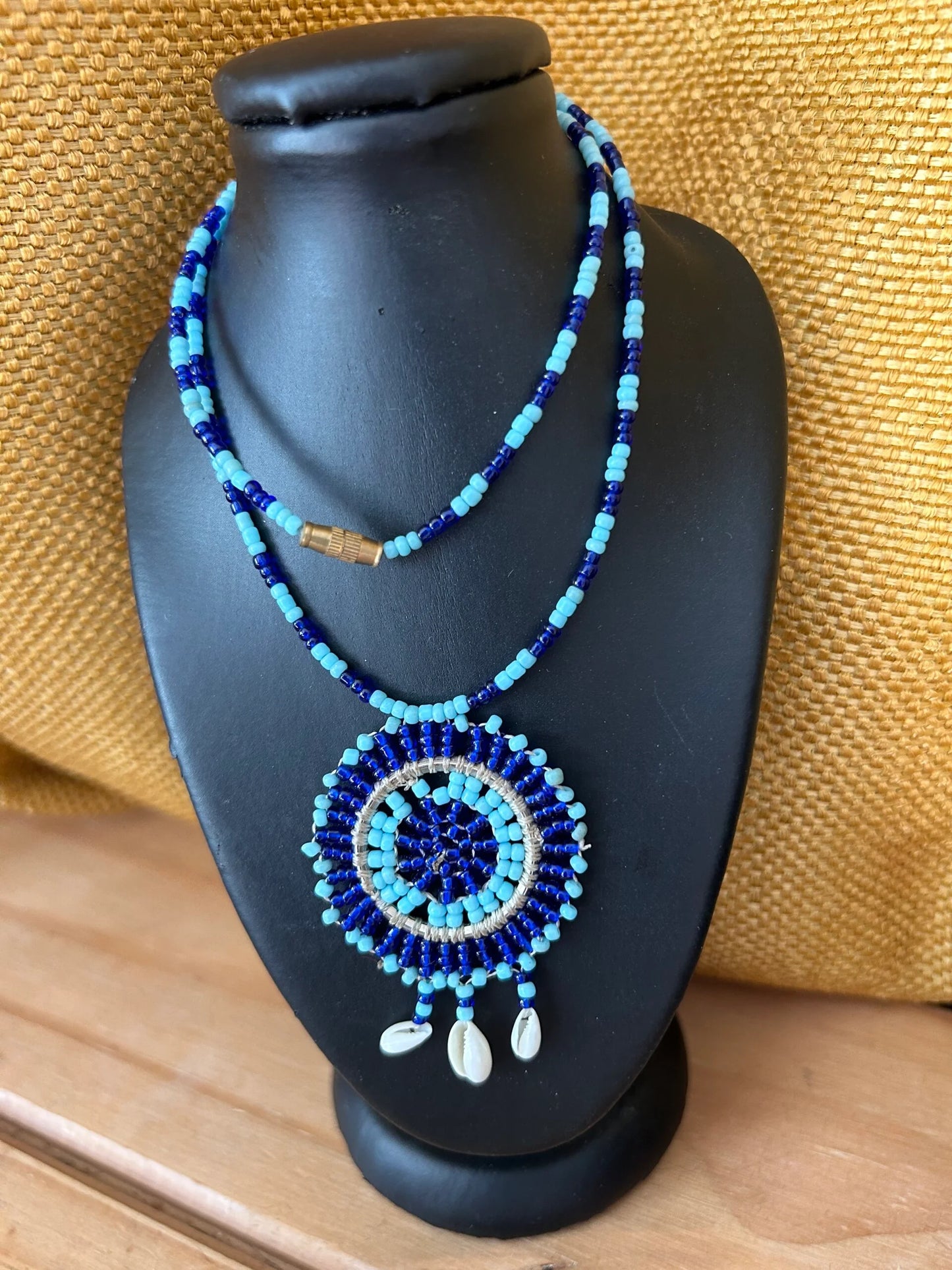 Braided multi color Masaai Necklaces